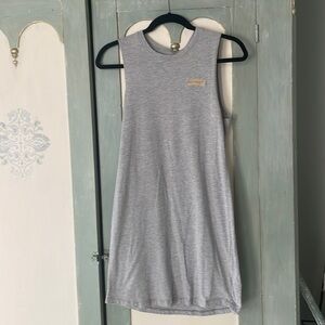 Like new grey cotton spiritual gangster “Choose  Happiness” dress. Size small